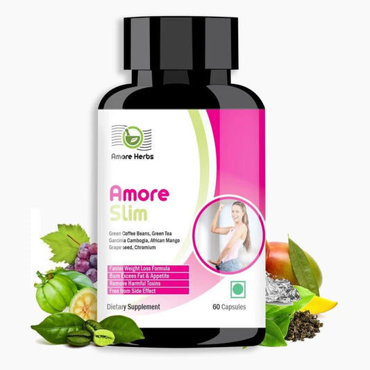 Amore Herbs Slim Weight Management 60 Capsules Price in Pakistan