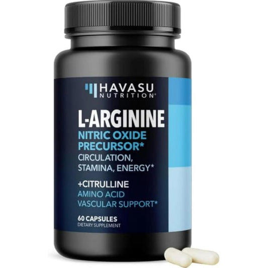 Havasu L-Arginine  L- Citrulline Complex Nitric Oxide Supplement  Superior Workout Supplements, 60 Pills Price in Pakistan