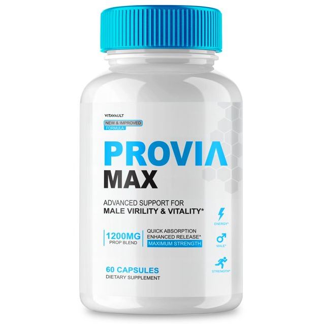 Provia Max 750mg Capsules for Male Enhancement & Virility Men Price in Pakistan