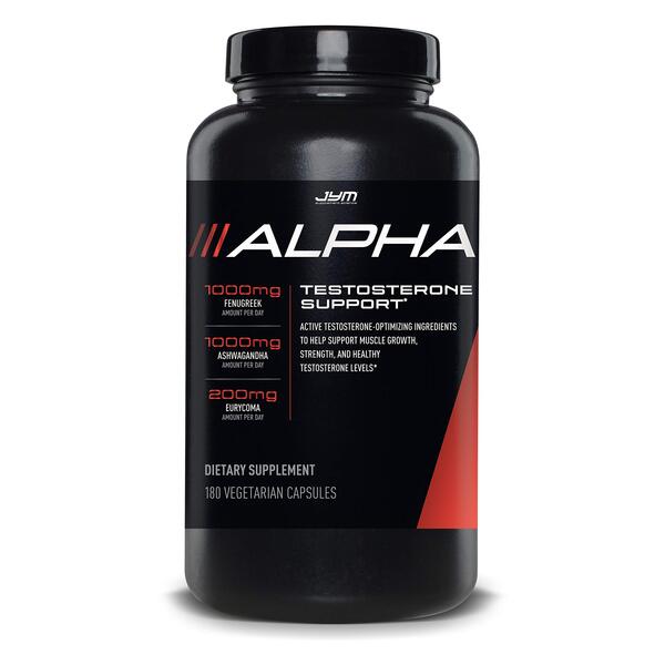 Alpha JYM Testosterone Support | Male Vitality,